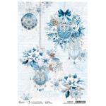 Ciao Bella A4 Rice Paper - Precious Glass Balls [CBRP476]