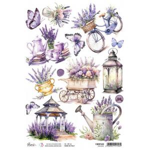 Ciao Bella A4 Rice Paper - Provence [CBRP420]