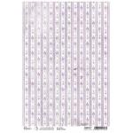 Ciao Bella A4 Rice Paper - Purple Fields [CBRP417]