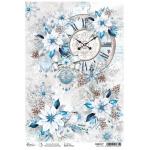 Ciao Bella A4 Rice Paper - Snowy Time [CBRP477]