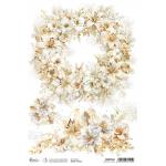 Ciao Bella A4 Rice Paper - Tangle Of Lilies [CBRP544]
