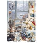 Ciao Bella A4 Rice Paper - The Artistry Room [CBRP579]
