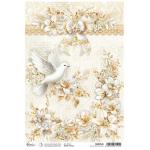 Ciao Bella A4 Rice Paper - The Lily & The Dove [CBRP543]