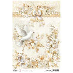 Ciao Bella A4 Rice Paper - The Lily & The Dove [CBRP543]