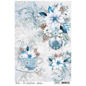 Ciao Bella A4 Rice Paper - Time For Winter [CBRP472]