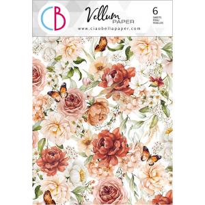Ciao Bella A4 Vellum Paper Pack - Reign Of Grace [CBV001]