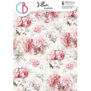 Ciao Bella A4 Vellum Paper Pack - Timeless Moments [CBV022]