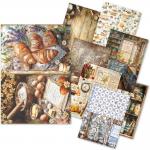 Ciao Bella A5 Rice Paper Art Set - Cookbook [CBRS014]