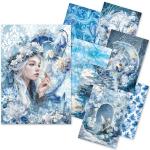 Ciao Bella A5 Rice Paper Art Set - Frozen Land [CBRS025]