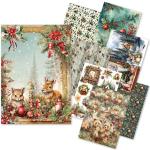 Ciao Bella A5 Rice Paper Art Set - Hot Cocoa & Holly [CBRS021]