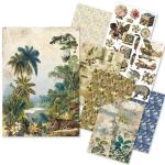 Ciao Bella A5 Rice Paper Art Set - Jungle Vibes [CBRS041]
