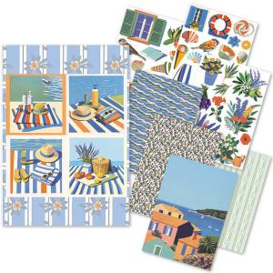 Ciao Bella A5 Rice Paper Art Set - Riviera [CBRS040]