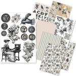 Ciao Bella A5 Rice Paper Art Set - Typographic [CBRS037]