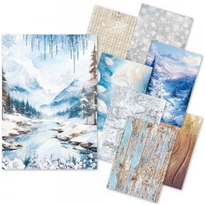 Ciao Bella A5 Rice Paper Art Set - Winter Wonderland [CBRS002]