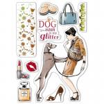 Ciao Bella Clear Stamp Set - Dog Hair Is My Glitter [PS8001]