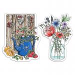 Ciao Bella Clear Stamp Set - Fraises Et Fleurs Sauvages [PS6066]