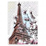 Ciao Bella Clear Stamp Set - Le Magnolia [PS6064]