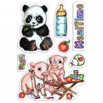 Ciao Bella Clear Stamp Set - Mealtime [PS6046]