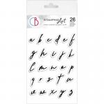 Ciao Bella Clear Stamp Set - Muse Lowercase Alphabet [PS6010]