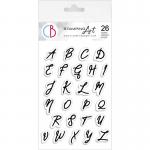 Ciao Bella Clear Stamp Set - Muse Uppercase Alphabet [PS6009]