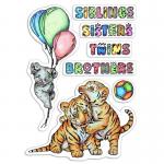 Ciao Bella Clear Stamp Set - Siblings [PS6045]