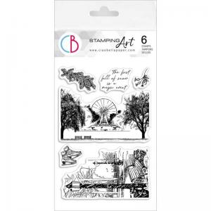 Ciao Bella Clear Stamp Set - The First Fall Of Snow [PS6011]