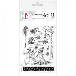 Ciao Bella Clear Stamp Set - Winter Time [PS6031]