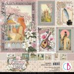 Ciao Bella Courtly Love Collection - 12" x 12" Paper Pad [CBPM097]