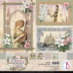 Ciao Bella Courtly Love Collection - 12" x 12" Patterns Pad [CBT097]