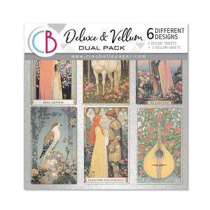 Ciao Bella Courtly Love Collection - 6" x 6" Deluxe & Vellum Dual Pack [CBXQ010]