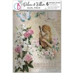 Ciao Bella Courtly Love Collection - A4 Deluxe & Vellum Dual Pack [CBX010]