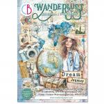 Ciao Bella A4 Junk Journal & Ephemera Book - Wanderlust [CBB006]