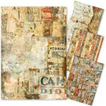 Ciao Bella Lu Mania A4 Mixed Media Rice Paper Set - Journey Ahead [MF006]
