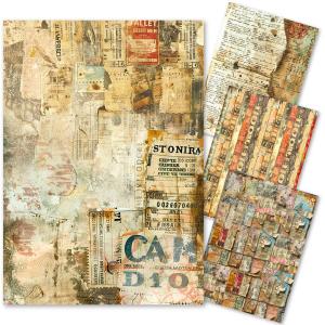 Ciao Bella Lu Mania A4 Mixed Media Rice Paper Set - Journey Ahead [MF006]