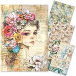 Ciao Bella Lu Mania A4 Mixed Media Rice Paper Set - Quintessential [MF003]
