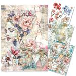 Ciao Bella Lu Mania A4 Mixed Media Rice Paper Set - The Sound Of Spring [MF009]