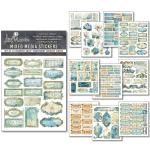 Ciao Bella Lu Mania Mixed Media Stickers - Edge Of The Ocean [MB012]