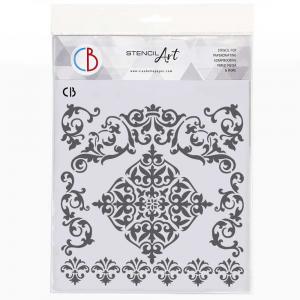 Ciao Bella Stencil Art Stencil - Arabesque [MS8-040]