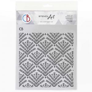 Ciao Bella Stencil Art Stencil - Botanical Harmony [MS8-073]