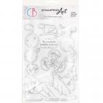 Ciao Bella The Little Prince Collection Clear Stamp Set - The Essential Is Invisible [PS8028]