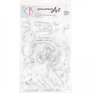 Ciao Bella The Little Prince Collection Clear Stamp Set - The Essential Is Invisible [PS8028]