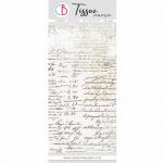 Ciao Bella Tissue Paper - Handwritten Page [HT020]
