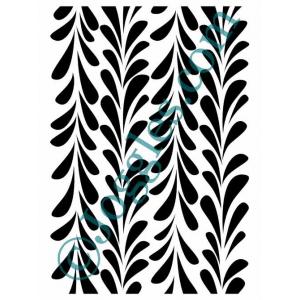 Joggles Stencils - Climbing Feathers [10-33790]
