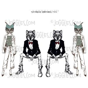 Joggles Collage Sheets - Anthropomorphic 2 [JG401120]
