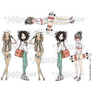 Joggles Collage Sheets - GirlIttude 2 [JG401119]