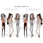 Joggles Collage Sheets - GirlIttude 1 [JG401117]
