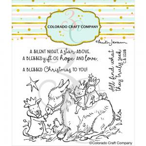 Colorado Craft Company Clear Stamp Set - 3 Kings [AJ822]