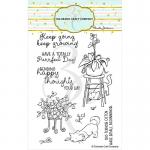 Colorado Craft Company Clear Stamp Set - Keep Growing [AJ545]