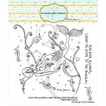Colorado Craft Company Clear Stamp Set - Mermaid & Seahorses [AJ756]