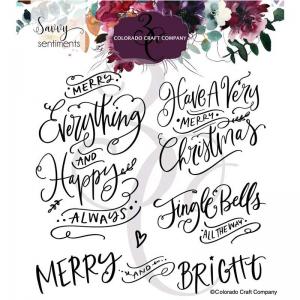 Colorado Craft Company Clear Stamp Set - Merry Everything [SS529]